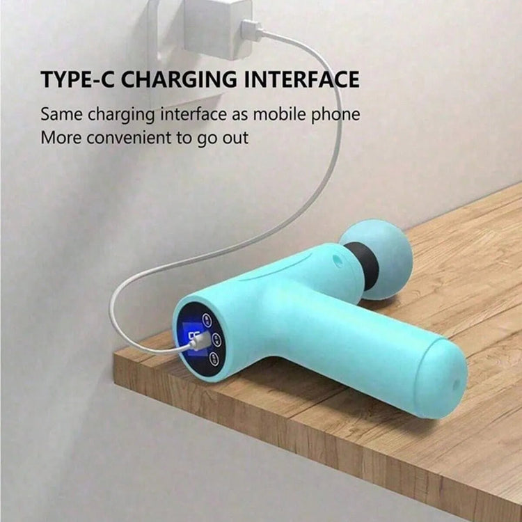 1pc Massage Gun, Deep Tissue Muscle Handheld Percussion Massager For Body, Back And Neck, Ultra Compact Elegant Design - GBTech