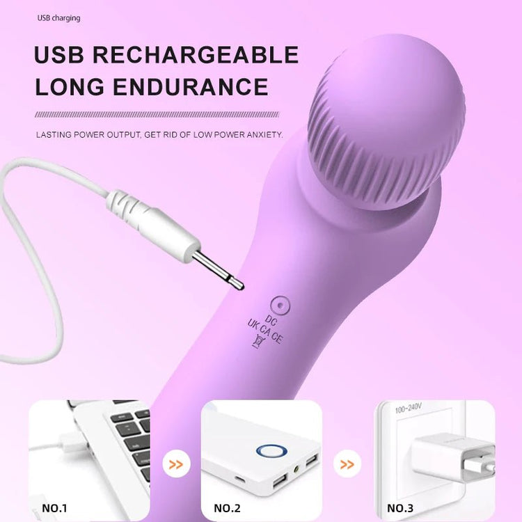 Portable Massage Gun 19 Mode 4 Speed Personal Handheld Vibrating Massager Deep Tissue Muscle Percussion Massager For Full Body - GBTech