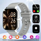 2025 Smart Fitness Watch - Wireless Calls, Alerts, 50 Sports Modes, HR/SpO2 Tracking for Men/Women (iOS/Android) - GBTech