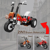 KNEW BUILT Electric Bicycle Scooter Model Mini Building Blocks Adorable & Educational Construction Toys - GBTech