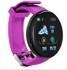 D18 Smart Watch - Heart Rate Monitor Fitness Digital Watch for Men & Women - GBTech