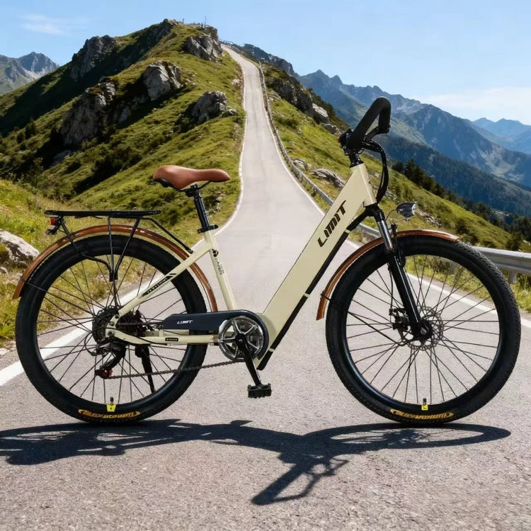 New fashionable E - bike, 26 - inch urban commuter electric bicycle for adults, 400W brushless motor, 48V20AH battery electric moped - GBTech