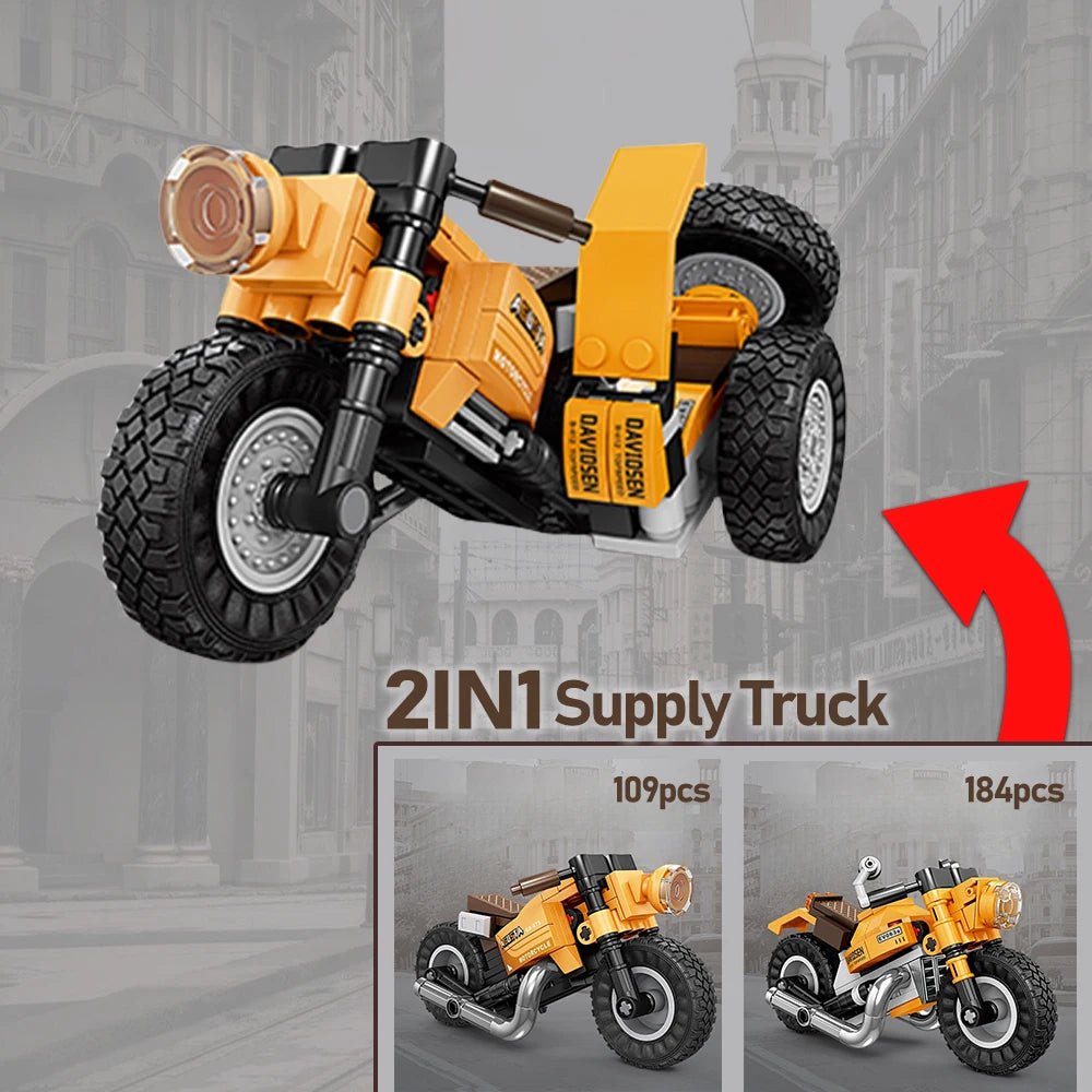 KNEW BUILT Electric Bicycle Scooter Model Mini Building Blocks Adorable & Educational Construction Toys - GBTech