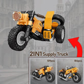 KNEW BUILT Electric Bicycle Scooter Model Mini Building Blocks Adorable & Educational Construction Toys - GBTech