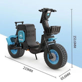 KNEW BUILT Electric Bicycle Scooter Model Mini Building Blocks Adorable & Educational Construction Toys - GBTech