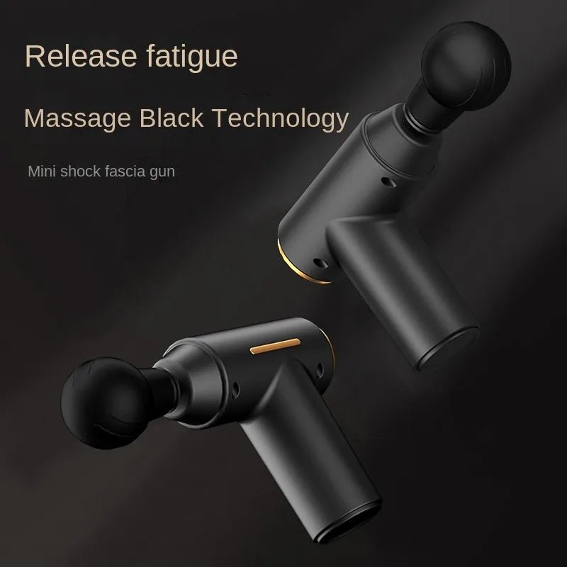 Fascial Massage Gun Electric Percussion Pistol Massager Body Neck Back Deep Tissue Muscle Relaxation Fitness Tool For Shoulder - GBTech