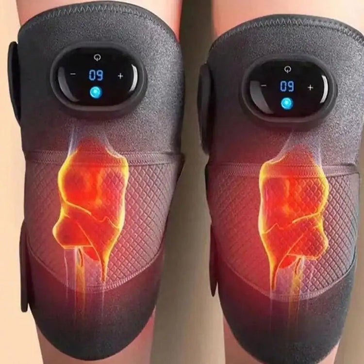 Heated And Vibrating Knee Massage Pad, heated knee massager - knee relaxation and warmth - GBTech