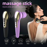Portable Massage Gun 19 Mode 4 Speed Personal Handheld Vibrating Massager Deep Tissue Muscle Percussion Massager For Full Body - GBTech
