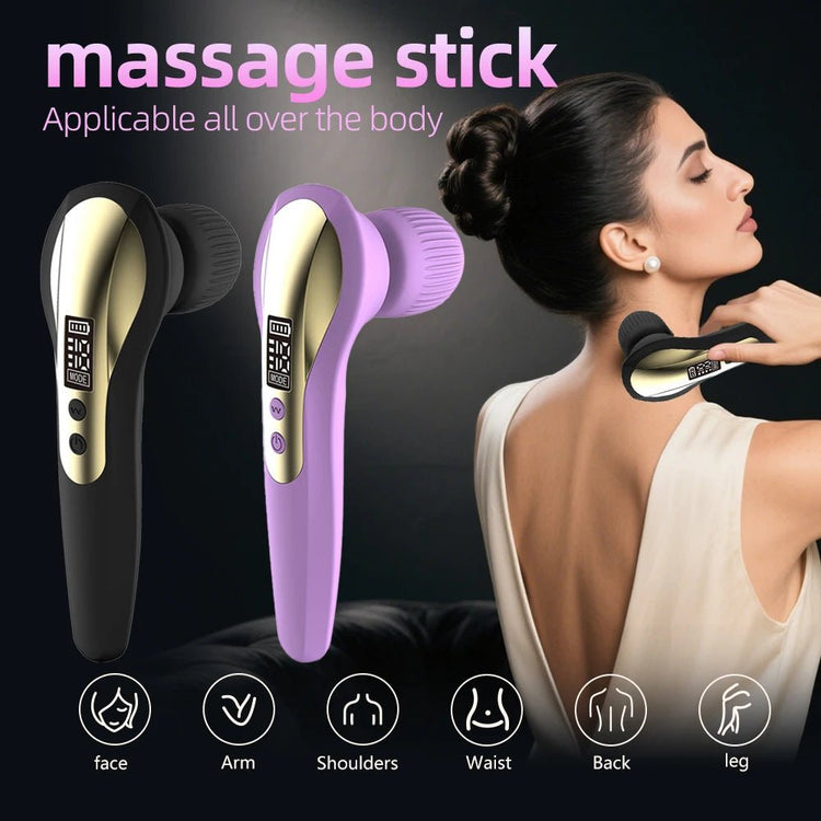 Portable Massage Gun 19 Mode 4 Speed Personal Handheld Vibrating Massager Deep Tissue Muscle Percussion Massager For Full Body - GBTech