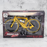 Mini 1:8 New Model Alloy Bicycle Diecast Finger Mountain Simulation Metal Bend Road Bike Collection Gifts Toys for children - GBTech