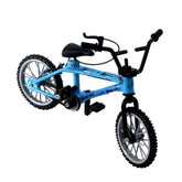 Q0KB Mini Finger Alloy Miniature MTB Bike Model DIY for Creative Simulation Mountain Cycling Kids Educational - GBTech