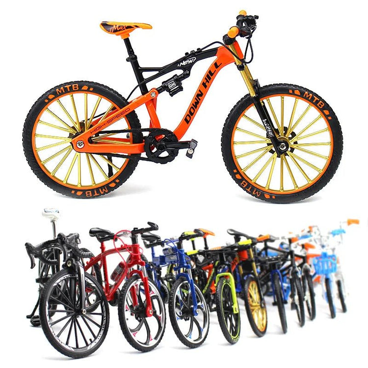 New mini 1:10 Alloy Model Bicycle Diecast Metal Finger Mountain bike Racing Simulation Adult Collection Gifts Toys for children - GBTech