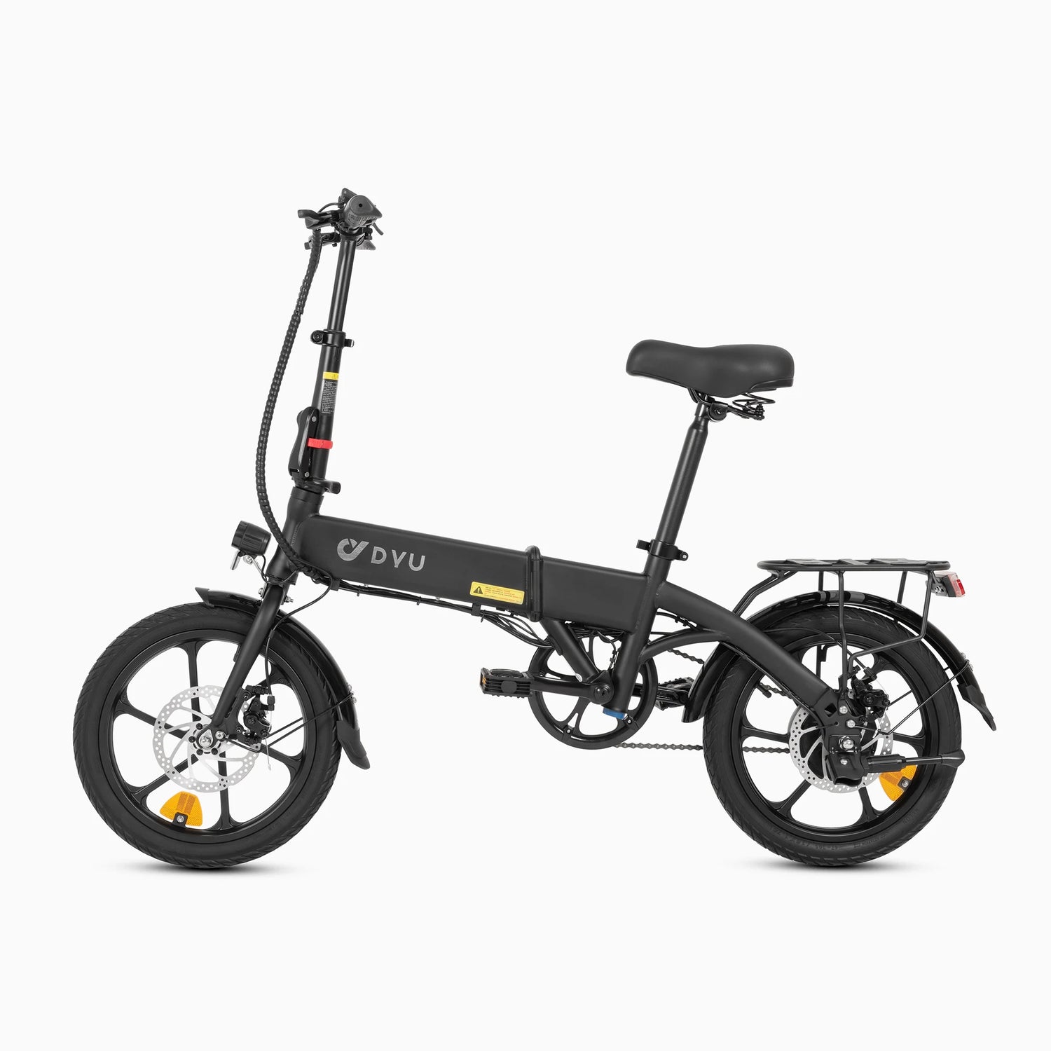 16 - Inch Folding Electric Bike Mini Electric Bike, Lithium Battery Steel Lightweight Adult Electric Bike - GBTech
