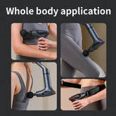 Hot Selling Long - handle Electric Massage Gun: Multifunctional for Muscle Relaxation, Deep Tissue Percussion Relief - GBTech