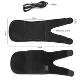 Electric Heated Knee Massager Brace Adjustable 3 Gear Temperature Elbow Protector Hot Compress Shoulder Protective Belt - GBTech