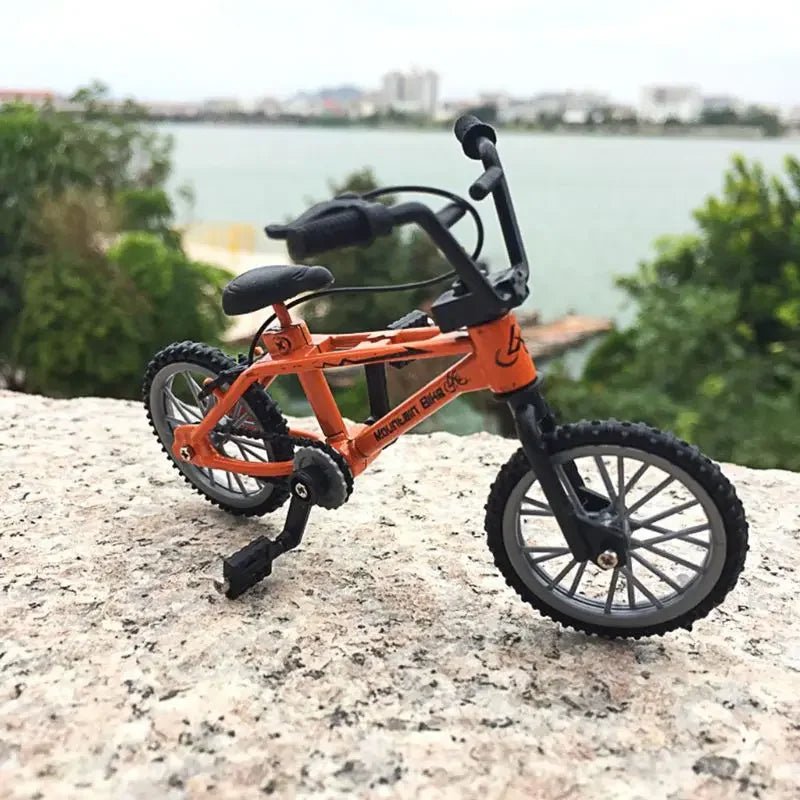 Mini Finger Bicycle Toys Alloy Miniature MTB Bike Model DIY Creative Simulation Mountain Cycling Kids Educational Gifts - GBTech