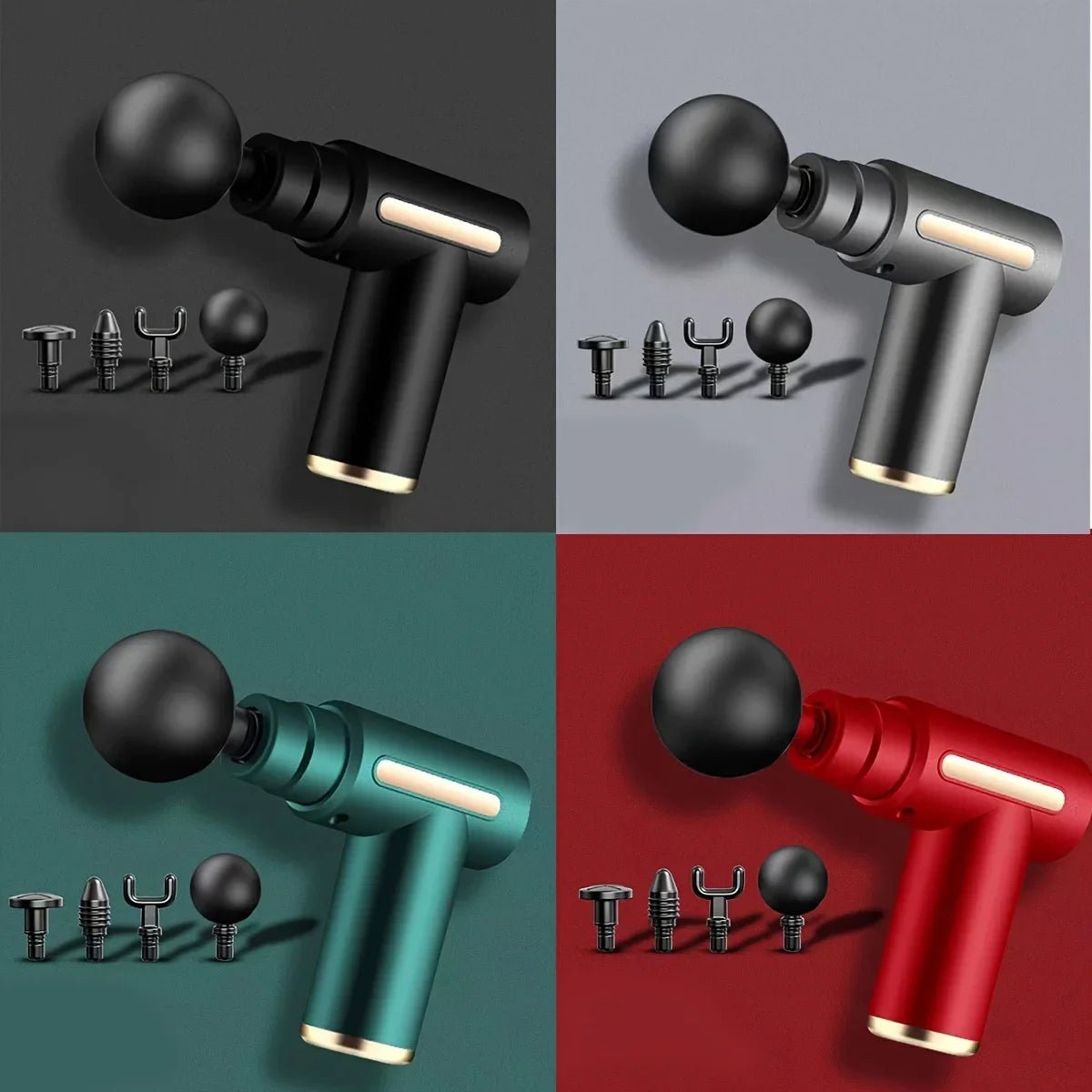 Fascial Gun Muscle Massage Gun Deep Tissue Muscle Handheld Percussion Massager For Body Back And Neck Leg - GBTech