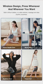 Heating Knee Massager Electric Shoulder Vibrating Massage Pad For Physiotherapy Leg Arthritis Elbow Joint Pain Relief Therapy - GBTech