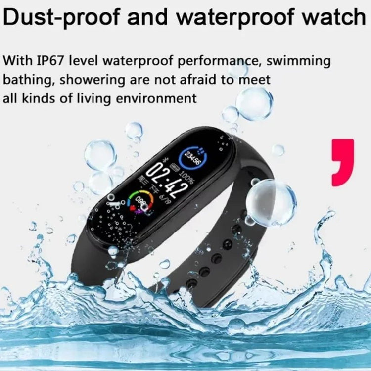 New M5 Smart Watch Digital Men Women Bluetooth Fitness Tracker Watch Sport Heart Rate Blood Pressure for Android iOS Smart watch - GBTech