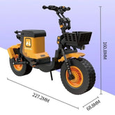 KNEW BUILT Electric Bicycle Scooter Model Mini Building Blocks Adorable & Educational Construction Toys - GBTech