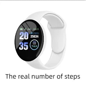 D18 Smart Watch - Heart Rate Monitor Fitness Digital Watch for Men & Women - GBTech