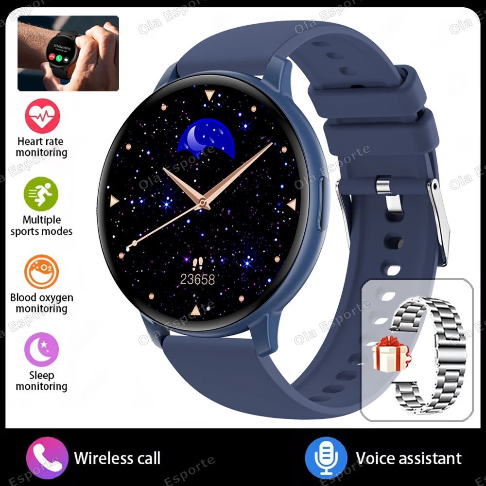 New Smart Watch 2025 Women Men Lady Gift Sports Fitness Watches Heart Rate Monitor BT Call Waterproof Smartwatch For Android IOS - GBTech