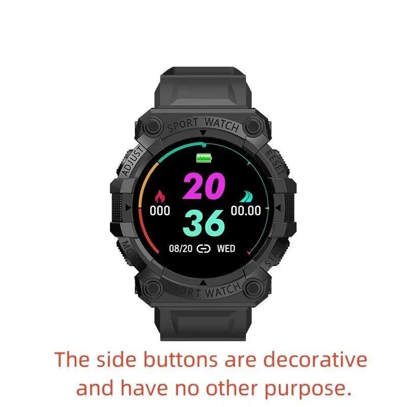 Smart Watch Fitness Bracelet Sport Pedometer Control Music BT Connection Clock Alarm Weather Message Smartwatch FD68S Y56 - GBTech