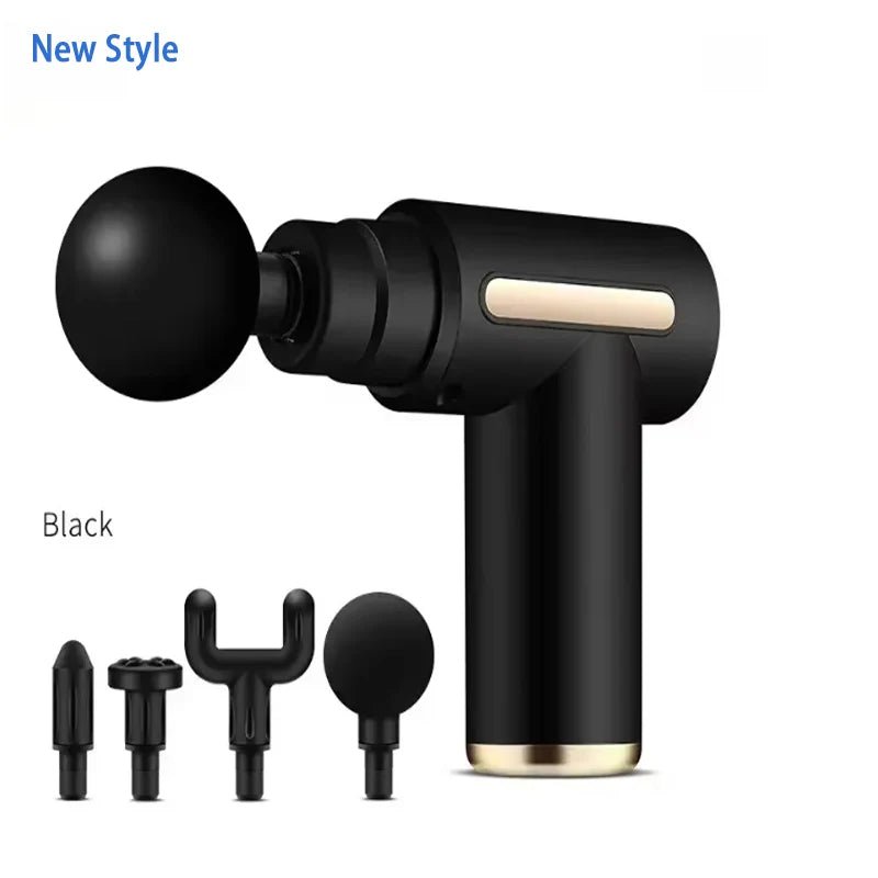 Mini muscle massage gun portable body massager deep percussion massager is used for the back, neck and legs of the body. - GBTech