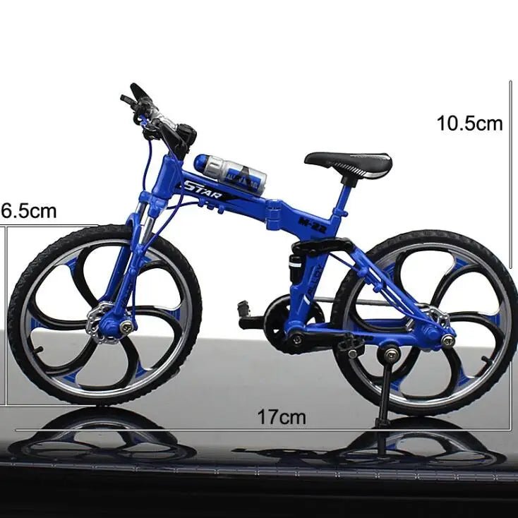 New mini 1:10 Alloy Model Bicycle Diecast Metal Finger Mountain bike Racing Simulation Adult Collection Gifts Toys for children - GBTech