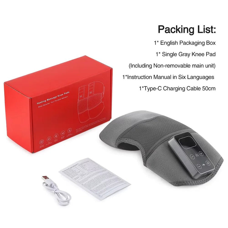 Electric Heating Knee Massager 3 Modes High Quality Knee Pads Support Adjustable Heating Knee Brace Belt Leg Shoulder Protector - GBTech