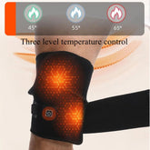Electric Heated Knee Brace Adjustable Knee Pads for Cold Legs Warm Winter Thermal Knee Support Arthritis Pain Relief Massager - GBTech