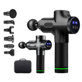 Fascial Massage Gun Electric Percussion Pistol Massager Body Neck Back Deep Tissue Muscle Relaxation Fitness Tool For Shoulder - GBTech