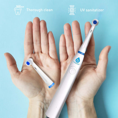 Pursonic Advanced Smile Care Bundle – LED Whitening Kit, Whitening Strips, & Electric Toothbrush - GBTech