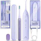 Aquasonic ICON Electric Toothbrush & Water Flosser Bundle - Travel Case, Charging Cord Daily Oral Daily Oral Cleansing