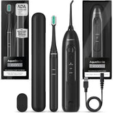 Aquasonic ICON Electric Toothbrush & Water Flosser Bundle - Travel Case, Charging Cord Daily Oral Daily Oral Cleansing