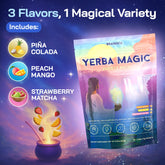 Yerba Magic 2 Pack Bundle: Variety Pack & 5-In-1 Capsules | Yerba Mate, Lion&