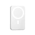 5000Mah Magsafe Magnetic Power Bank, Wireless Fast Portable Charger for Iphone 12–17 Series, White Battery Pack