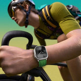 CRAZYGRASS Magnetic Silicone Band Designed for Professional Men All-Day Comfort Fit Simple Premium Strap Soft Durable Watchband Suitable for Smart Watch 44Mm/45Mm/46Mm/49Mm