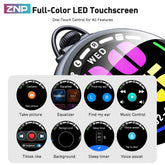 ZNP N03 TWS Bluetooth Earbuds, Bluetooth 6.0, LED Smart Touch Control, Lightweight In-Ear Design, IPX5 Waterproof, Suitable for Gaming, Office Work, Sports, Studying, and Voice Calls, Built-In Microphone