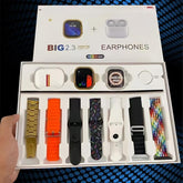 Smart Wearable Bundle Featuring Bluetooth Call Function, Daily Activity Tracking, Magnetic Charger, Multi Sport Support, Ios & Android Compatible with Extra Straps & Earphones – Valentine’S Edition