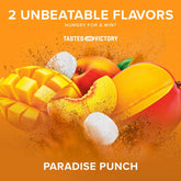 Six Star Creatine Chews Paradise Punch | 3G Pure Creatine Monohydrate per Serving | Compare to Creatine Gummies | Muscle Gain, Strength, Recovery, & Cognitive Health | 75 Chews