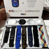 Smart Wearable Bundle Featuring Bluetooth Call Function, Daily Activity Tracking, Magnetic Charger, Multi Sport Support, Ios & Android Compatible with Extra Straps & Earphones – Valentine’S Edition