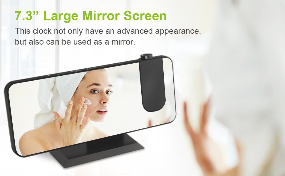 LED Projection Digital Alarm Clock Phone Charger - GBTech