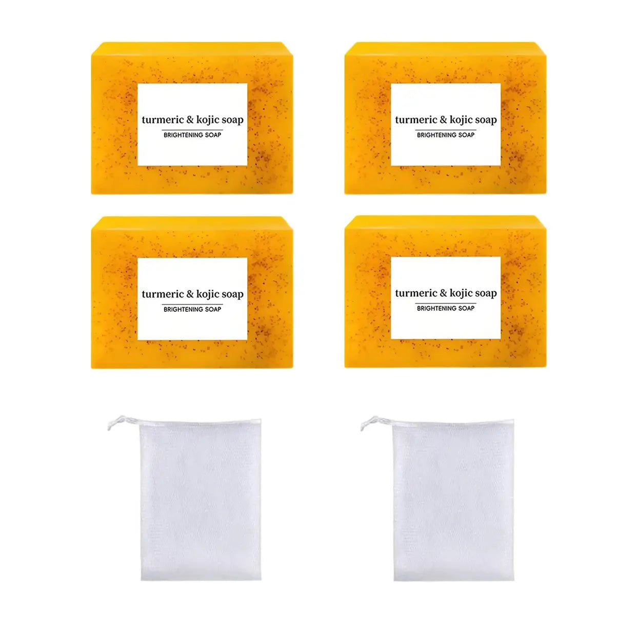 Kojic Turmeric Face Soap, Kojic Soap, Face Cleansing Soap, Turmeric Face and Body Soap, Kojic Face and Body Soap