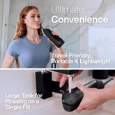 Aquasonic ICON Electric Toothbrush & Water Flosser Bundle - Travel Case, Charging Cord Daily Oral Daily Oral Cleansing