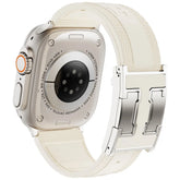 CRAZYGRASS Magnetic Silicone Band Designed for Professional Men All-Day Comfort Fit Simple Premium Strap Soft Durable Watchband Suitable for Smart Watch 44Mm/45Mm/46Mm/49Mm