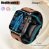 Health Smartwatch with Air-Pump Accurate Blood Pressure & ECG Monitoring, Voice Broadcast, Heart Health Tracking, Stress & Fatigue Alerts, 24/7 Sleep Analysis, Elegant round Dial for Daily Wear, Office, Travel & Wellness Care, for Men & Women