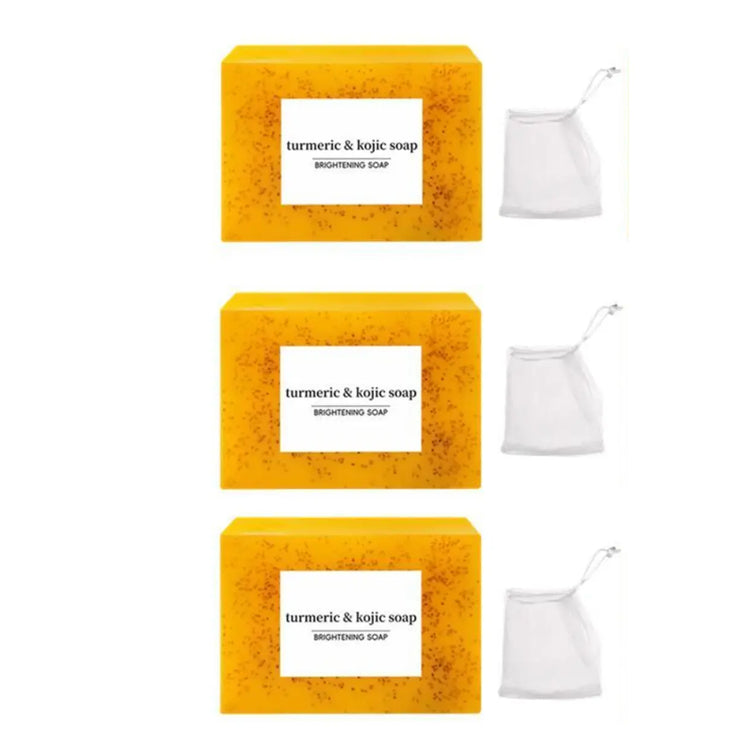 Kojic Turmeric Face Soap, Kojic Soap, Face Cleansing Soap, Turmeric Face and Body Soap, Kojic Face and Body Soap