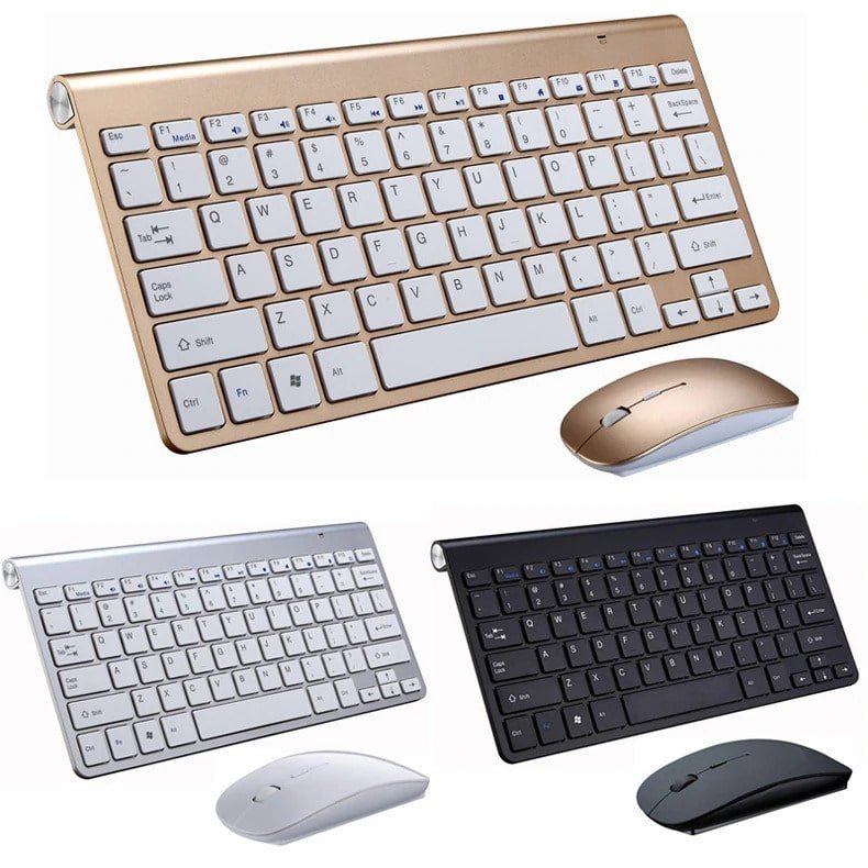 2.4 GHz Wireless Mini Keyboard And Optical Mouse Set - GBTech