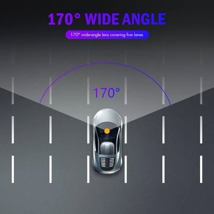 3 in 1 Rear View Dual Camera Full HD Night Vision Car Dash Camera - GBTech